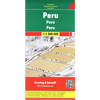 Afbeelding van F&amp;B Peru: Wegenkaart 1:1 000 000: AK 199