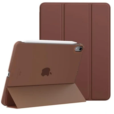 Afbeelding van MoKo for iPad Air 6th Generation 11 Inch Case M2 2024/ 5th Gen 2022/ 4th 2020,iPad 11&#039;&#039; with Translucent Hard Back Cover,iPad 6/5/4 Case,Brown