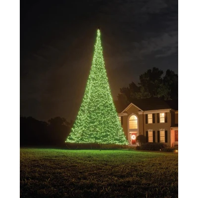 Afbeelding van Fairybell Vlaggenmast Kerstboom Smart Magic 10 meter 4032 LED lampjes