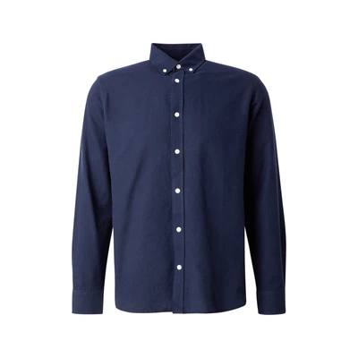 Afbeelding van JJ REBEL regular fit overhemd JREBOSCAR donkerblauw