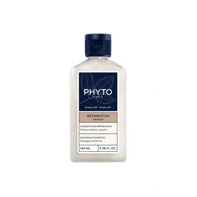 Afbeelding van Phyto Phytargent Réparation Repairing Shampoo 100ml Voor Beschadigd Haar