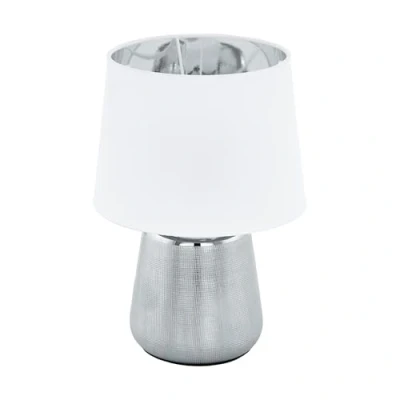 Afbeelding van EGLO MANALBA 1 Tafellamp E14 20.0 cm zilver