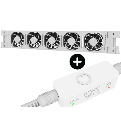 Afbeelding van Heatfan 5 Pro Radiator Ventilator met Smart Controller Universele Maat Convector Z…