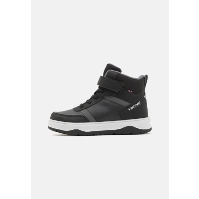 Afbeelding van Viking Squad WARM WP Unisex Veterboots voor kinderen, Maat: 38, Black Textiel/ synthetisch