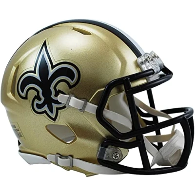 Afbeelding van Riddell Replica Mini American Football Helm Saints