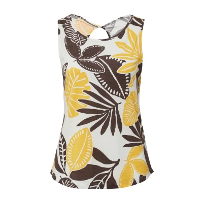 Afbeelding van s.Oliver MIT Dekorativem Cutout Top, Dames, Maat: 34, Ecru
