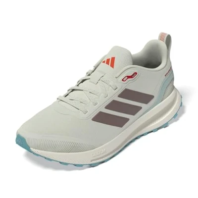 Afbeelding van adidas Performance Runfalcon 5 Trail hardloopschoenen, Heren, Maat: 49 1/3, Alumina/warm clay/mint Textiel/ synthetisch