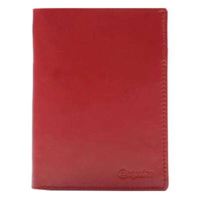 Afbeelding van Esquire New Silk Wallet High with Flap Red