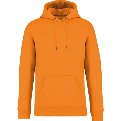 Afbeelding van Native Spirit Ecologische uniseks sweater met capuchon NS401 Tangerine