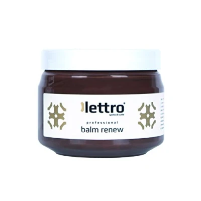 Afbeelding van Lettro Balm Renew, Kwalitatief Leerherstel en Kleur Doen Herleven voor Meubels Autostoelen Schoenen Bekleding Zadels, 200Ml (Bruin)