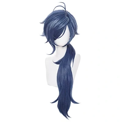 Afbeelding van HIROAKIYA Kaeya Wig, Genshin Impact Cosplay Wig with Cap