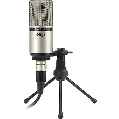 Afbeelding van IK Multimedia iRig Mic Studio XLR grootmembraan microfoon