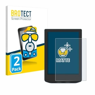Afbeelding van BROTECT (2 Stuks) Antireflecterende Beschermfolie voor PocketBook Verse Pro Color Anti Glare Screen Protector, Mat, Ontspiegelend