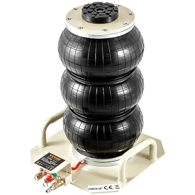 Afbeelding van VEVOR 3 T Pneumatische Krik 140 450 mm Hefkrik 0,8 1,0 MPa Opblaasbare Luchtkussens Draagbare Snelle in 5 Seconden voor Auto Reparatie Onderhoud SUV Werkplaats Garage