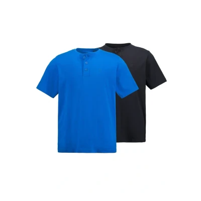 Afbeelding van JP1880 Tshirt basic, Heren, Maat: 3XL, Blau, blau