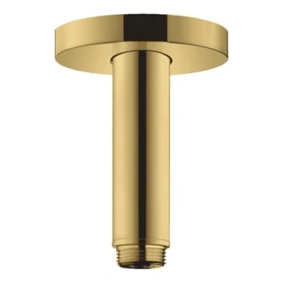 Afbeelding van Hansgrohe plafondbevestiging S 100 mm Polished Gold