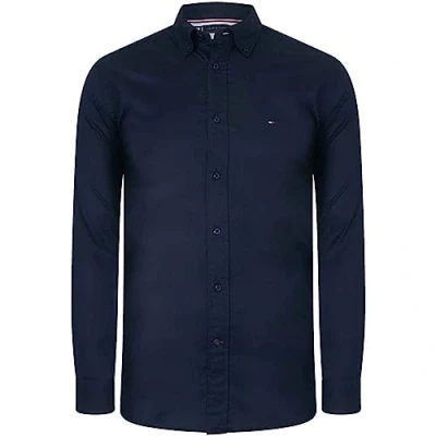 Afbeelding van Tommy Hilfiger Casual overhemden voor heren, Blauw (Woestijnhemel), L