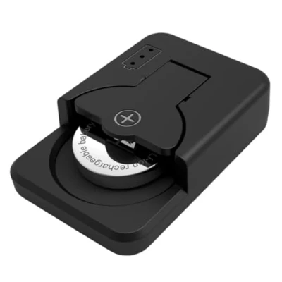 Afbeelding van USB oplader 4,2 V met led, lithium knoplader voor LIR1025, LIR1220, LIR1254, LIR1620, LIR1632, LIR2016, LIR2025, LIR2032, LIR2430, LIR2450