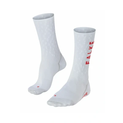 Afbeelding van Falke BC Impulse Peloton Unisex Biking Light Cushioning Sokken white, Maat: 37/38, White