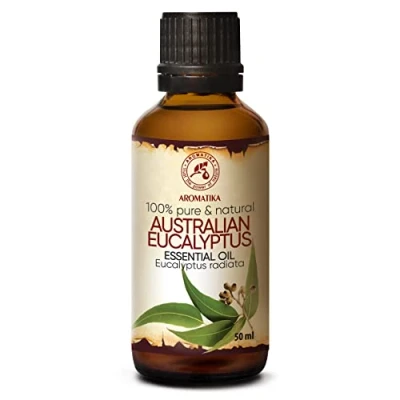 Afbeelding van Etherische Olie van Australische Eucalyptus 50ml 100% Puur &amp; Natuurlijk Aromatherapie Geurolie Geurverspreider Ontspanning Toevoegen aan Bad Cosmetica Massage Wellness Aroma Lamp Of Elektrische Diffuser