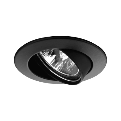 Afbeelding van Paulmann Inbouwlamp Premium IP44 GU5,3 dimbaar zwart Ø83mm 1 spot
