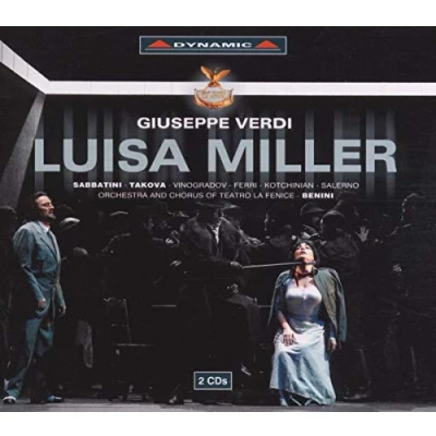 Afbeelding van Darina Takova, Giuseppe Sabbatini, Teatro La Fenice Verdi: Luisa Miller (2 CD)