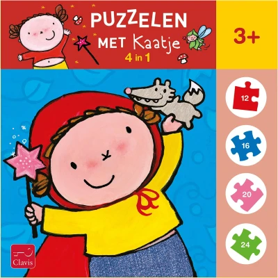Afbeelding van Clavis Puzzelen met Kaatjel. 2+