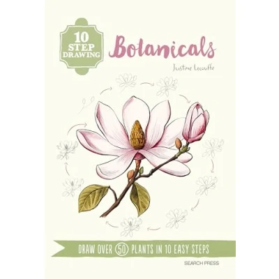 Afbeelding van 10 Step Drawing: Botanicals: Draw Over 50 Plants in Easy Steps