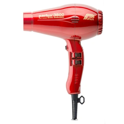 Afbeelding van Parlux Föhn 3800 Ecofriendly Rood Haibu by Kapperskorting.com