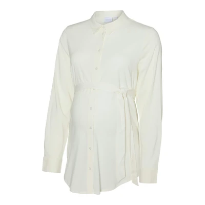 Afbeelding van MAMALICIOUS zwangerschaps en voedings blouse wit