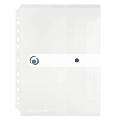Afbeelding van Herlitz 11292935 documententas A4 om op te bergen, PP folie, 6 pack, transparant