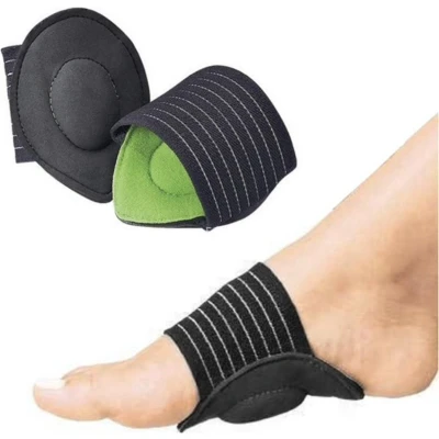 Afbeelding van Hypify® Middenvoet Kussen Steun Inlegzool 2 stuks Ondersteuning Voetbrace voetpads Steunzolen