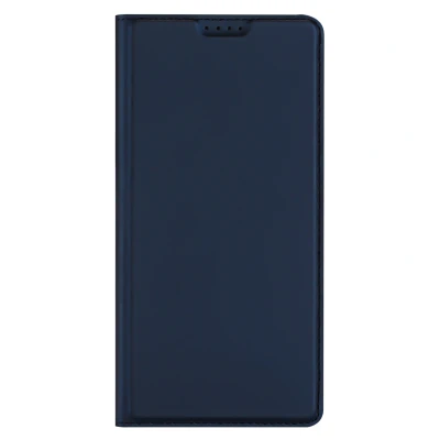 Afbeelding van Xiaomi Redmi Note 14 Pro (4G) Hoesje Kunstleder Dux Ducis Bookcase Donkerblauw Telefoonhoesje