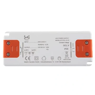 Afbeelding van SeKi LED Voeding L 12 12V 1A 12W; Driver Transformer Transformator