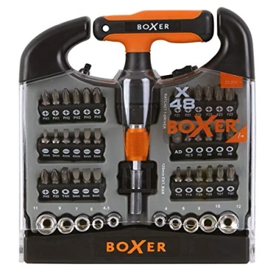 Afbeelding van Boxer® dopsleutel en bitset 48 delig