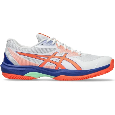 Afbeelding van ASICS Game FF Padel, herensneakers, 48 EU, White Vivid Coral, EU