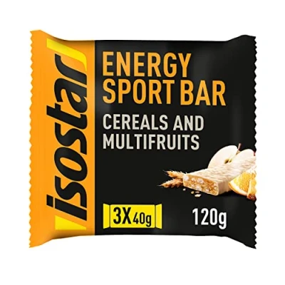 Afbeelding van 12x Isostar High Energy Sportreep Multifruits 3 x 40 gr