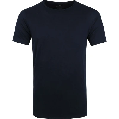 Afbeelding van Dstrezzed Mc Queen T Shirt Donkerblauw maat S Heren met Modern fit Pasvorm Katoen Suitable Herenkleding