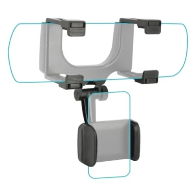 Afbeelding van Mobilis universele Car Rear Mirror Mount for Smartphone