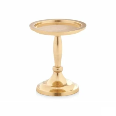 Afbeelding van Kroonkandelaar Gouden Aluminium 10 x 12 cm (8 Stuks)