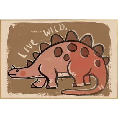 Afbeelding van Studio loco poster stegosaurus