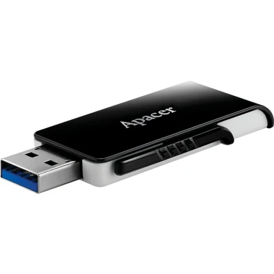 Afbeelding van Apacer Pendrive AH350, 64 GB (AP64GAH350B 1) (64 GB, USB 3.2), stick, Zwart