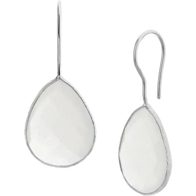 Afbeelding van Zilveren Oorhangers chalcedoon Franse haak 1019928