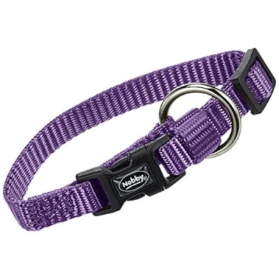 Afbeelding van Nobby halsband classic paars 13 20 x 1 cm st