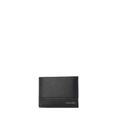 Afbeelding van Calvin Klein Subtle MIX Trifold COIN Portemonnee, Heren, Maat: One Size, Black
