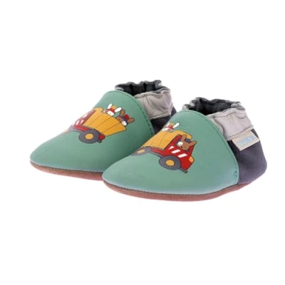 Afbeelding van Robeez PLAYING YARD, babyschoenen, groen, grijs, 19/20 EU, Groengrijs., EU