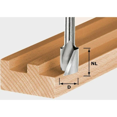 Afbeelding van Festool Accessoires HS Spi S8 D8/19 Spiraalgroeffrees 490945