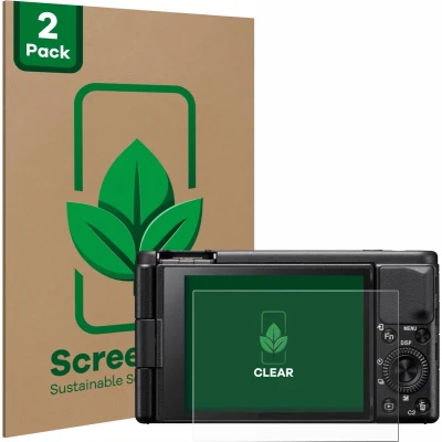 Afbeelding van ScreenLeaf Screenprotector voor Sony ZV 1A Duurzame schermbescherming Folie Beschermfolie transparant (2 Stuks)