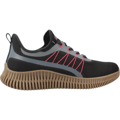 Afbeelding van Skechers BOBS GEO vegan herensneaker 118171 BKMT zwart/multi