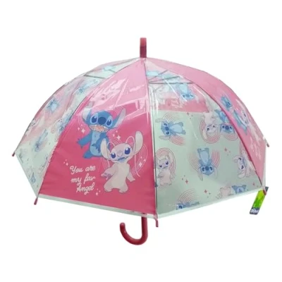 Afbeelding van Paraplu Stitch Beach Roze Ø 76 cm